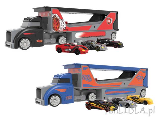 PLAYTIVE® Racers Transporter z wyrzutnią, 1 sztuka Playtive , cena 79,9 PLN 
 ...