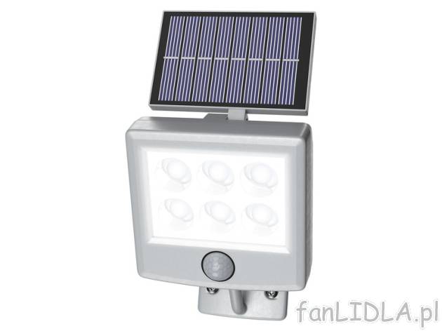 LIVARNO home Reflektor solarny LED z czujnikiem Livarno home, cena 49,99 PLN 
Opis ...