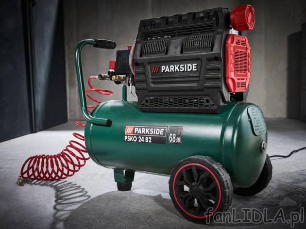 PARKSIDE® Cichy kompresor PSKO 24 B2, 257 l/min., Parkside , cena 599 PLN 
 Opis ...