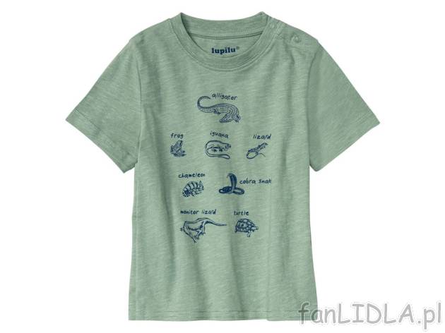 lupilu® T-shirty chłopięce z bawełny, 2 sztuki Lupilu , cena 16 PLN 
LUPILU® T-shirty ...