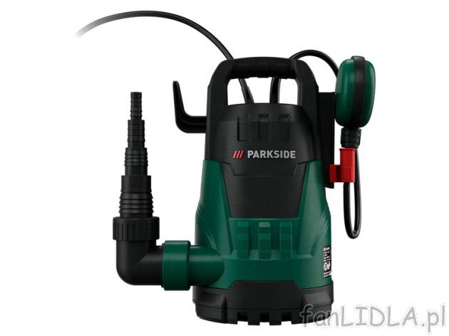 PARKSIDE® Pompa zanurzeniowa do wody czystej Parkside , cena 179 PLN 
PARKSIDE Pompa ...