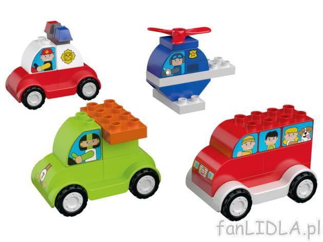 Playtive Clippys Zestaw 4 pojazdów / Ciężarówka Playtive clippys, cena 79,9 ...