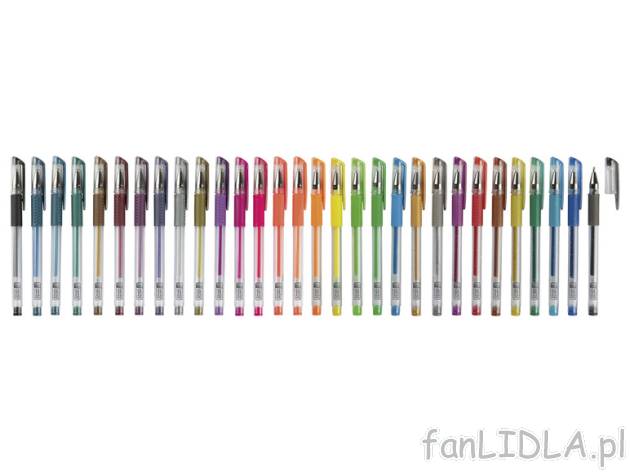 UNITED OFFICE® Kolorowe długopisy żelowe, cienka United office , cena 19,99 PLN ...