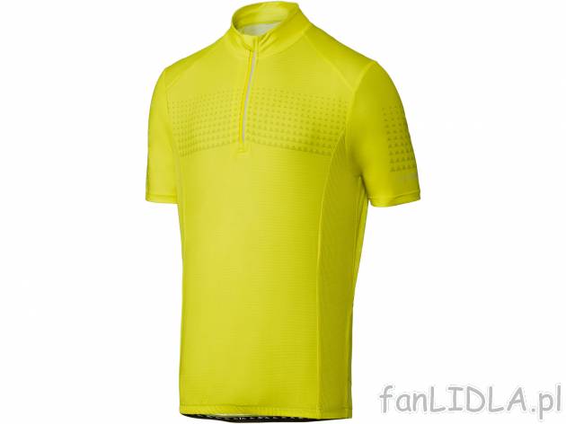 Koszulka rowerowa męska Crivit, cena 39,99 PLN 
- rozmiary: S-XL
- elementy odblaskowe
- ...