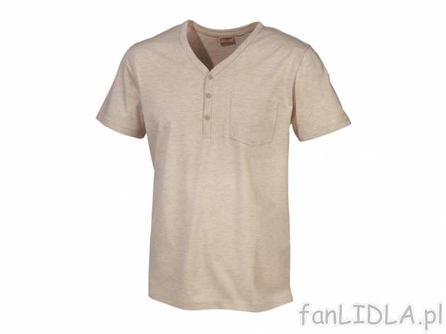 T-shirt Livergy, cena 19,99 PLN za 1 szt. 
- 3 wzory
- materiał: 65% poliester, ...