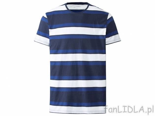 T-shirt męski Livergy, cena 19,99 PLN 
- 100% bawełny
- rozmiary: M-XL
Dostępne ...