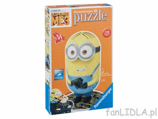 Puzzle , cena 19,99 PLN za 1 szt. 
- zabawka od lat 3 
- 54 elementy lub zestaw ...