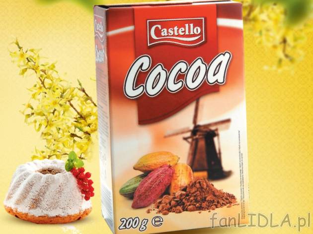 Kakao naturalne , cena 4,85 PLN za 200 g/1 opak., 100 g=2,43 PLN. 
- Bardzo popularny ...