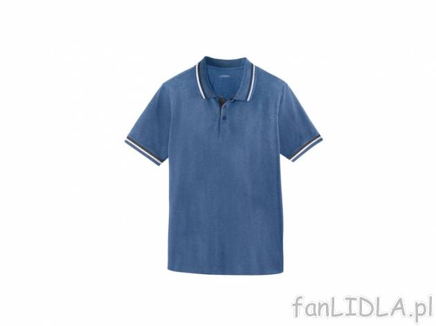 Koszulka polo Livergy, cena 27,00 PLN za 1 szt. 
- 4 wzory 
- rozmiary: XL - 4 XL ...