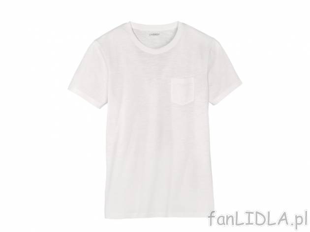 T-shirt Livergy, cena 19,99 PLN za 1 szt. 
- rozmiary: M - XXL (nie wszystkie wzory ...