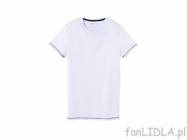 T-shirt Livergy, cena 14,99 PLN za 1 szt. 
- rozmiary: M - XL 
- 3 wzory 
- wysoka ...