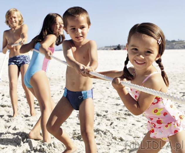 Dziewczęcy strój kąpielowy lub kąpielówki chłopięce cena od 13,9PLN
- dziewczęcy ...