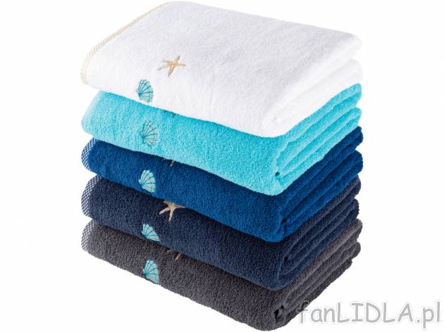 Ręcznik 100 x 150 cm Miomare, cena 34,99 PLN 
5 kolorów 
- chłonne i wytrzymałe
- ...