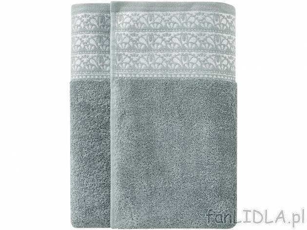 Ręcznik 70 x 130 cm Miomare, cena 19,99 PLN 
5 kolorów 
- chłonne i wytrzymałe
- ...