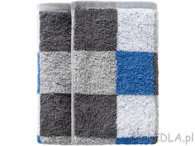 Ręcznik 50 x 100 cm Miomare, cena 9,99 PLN 
14 wzorów 
- chłonne i wytrzymałe
- ...