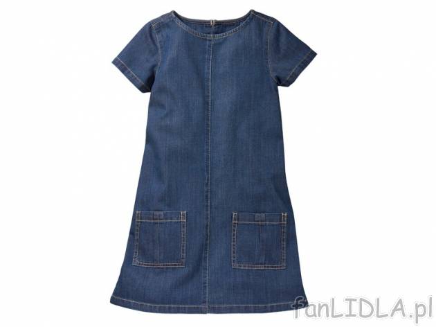 Sukienka jeansowa Pepperts, cena 34,99 PLN za 1 szt. 
- materiał: 100% bawełna ...