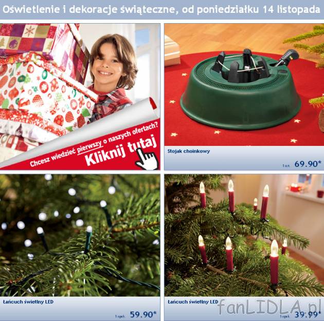 Oświetlenie i dekoracje świąteczne na święta Bożego Narodzenia 2011. Od poniedziałku ...