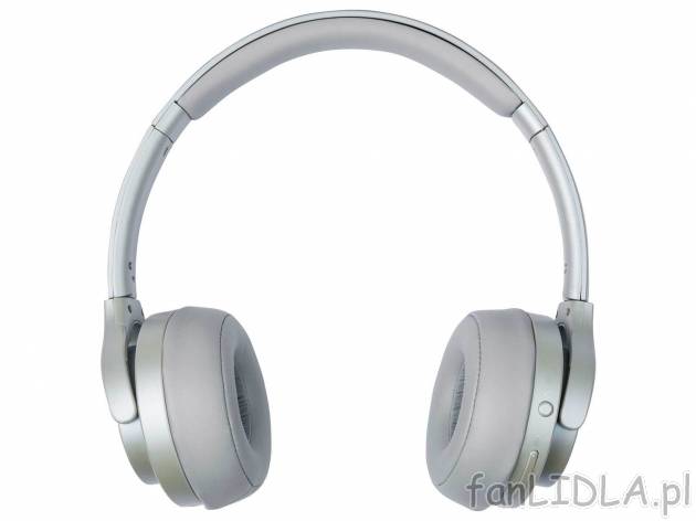 Słuchawki z funkcją Bluetooth® Silvercrest, cena 99,00 PLN 
- z funkcją głośnomówiącą ...