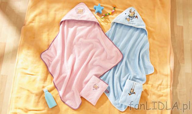 Komplet niemowlęcy cena 24,99PLN
- w zestawie ręcznik z kapturem i myjka
- idealny ...