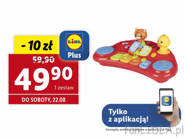 Zabawka edukacyjna Playtive Junior, cena 59,90 PLN 
- wspiera zdolności motoryczne ...