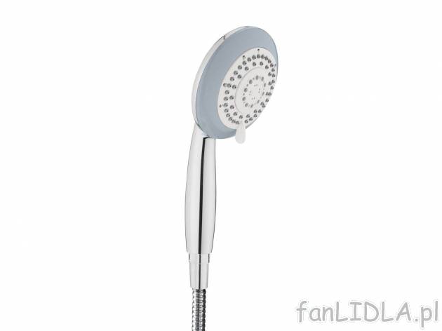 Słuchawka prysznicowa LED , cena 34,99 PLN 
- do standardowych podłączeń G ...
