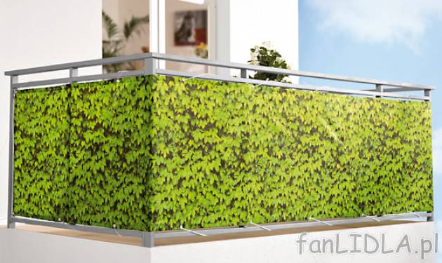 Osłona balkonowa cena 59,90PLN
- dekoracyjna osłona chroni przed wiatrem i nasłonecznieniem
- ...