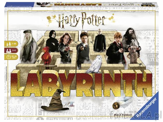 Harry Potter Labirynt Ravensburger, cena 109,00 PLN  

Opis

- 7+