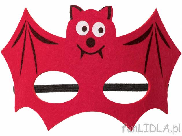 Filcowa maska na Halloween , cena 7,99 PLN  
-  rozmiar uniwersalny dla dzieci
Opis