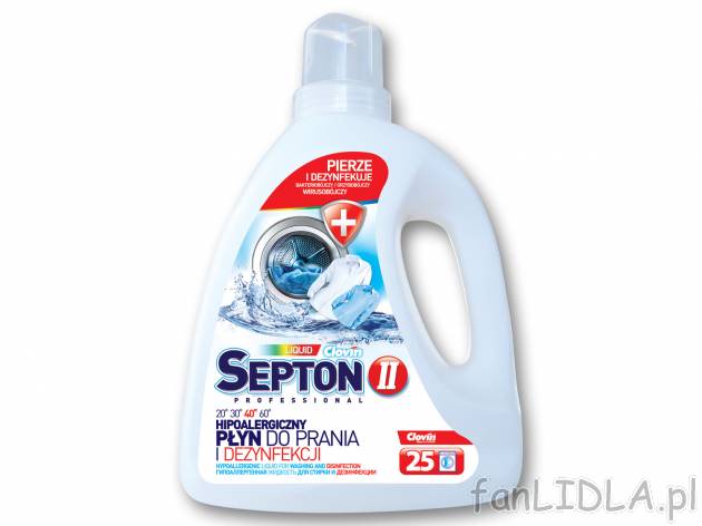 SEPTON II Hipoalergiczny płyn do prania i dezynfekcji , cena 22,99 PLN