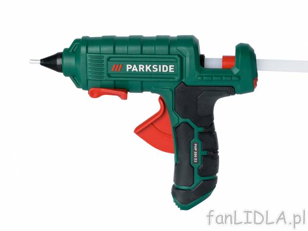Pistolet do klejenia na gorąco 25 W Parkside PHP 500 E3, cena 44,99 PLN 
- przystosowany ...