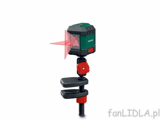 Laser krzyżowy Parkside, cena 119,00 PLN 
- 2 tryby projekcji: samoniwelujące ...