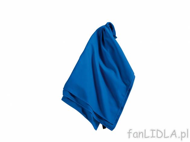 Ręcznik sportowy 80 x 130 cm , cena 29,99 PLN 
- w zestawie worek do transportowania
- ...