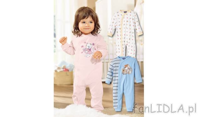 Piżamka niemowlęca cena 17,99PLN
- z przyjemnie miękkiej bawełny dla relaksującego ...