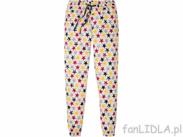 Spodnie flanelowe do spania damskie Esmara, cena 24,99 PLN 
- rozmiary: S-L
- 100% ...