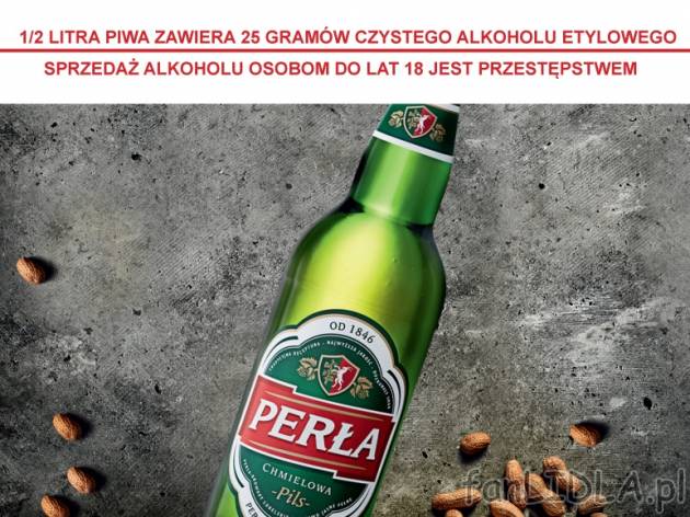 Perła chmielowa , cena 2,29 PLN za 500 ml, 1L=4,58 PLN.