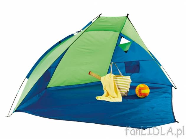 Namiot plażowy , cena 59,90 PLN za 1 opak. 
- idealna osłona przed wiatrem i ...