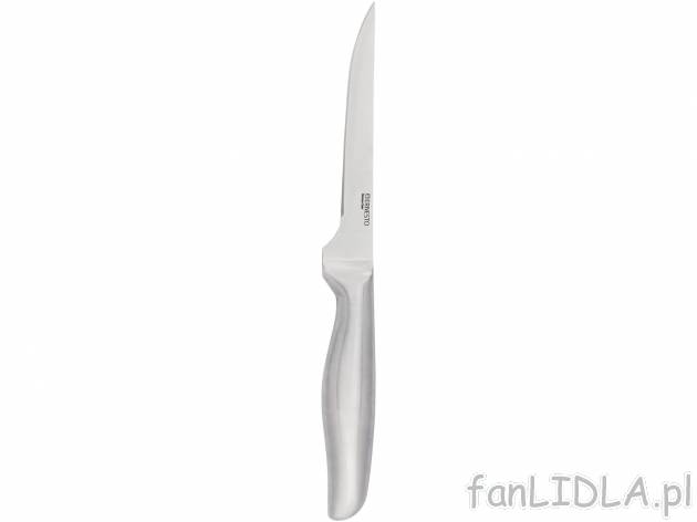 Nóż ze stali szlachetnej Ernesto, cena 24,99 PLN 
- przystosowany do mycia w ...