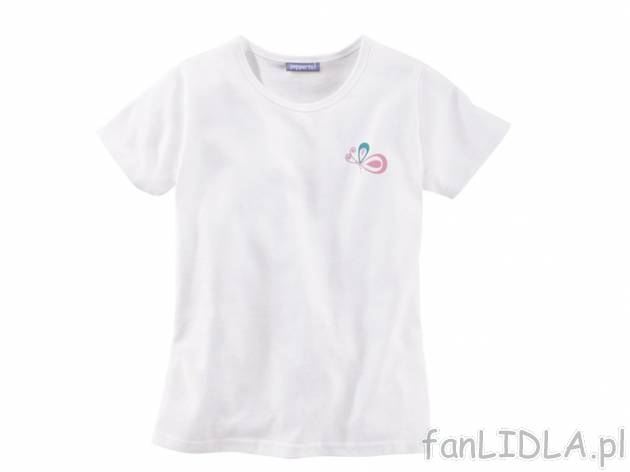 T-shirt dziewczęcy Pepperts, cena 9,99 PLN za 1 szt. 
- 6 kolorów
- rozmiary: ...