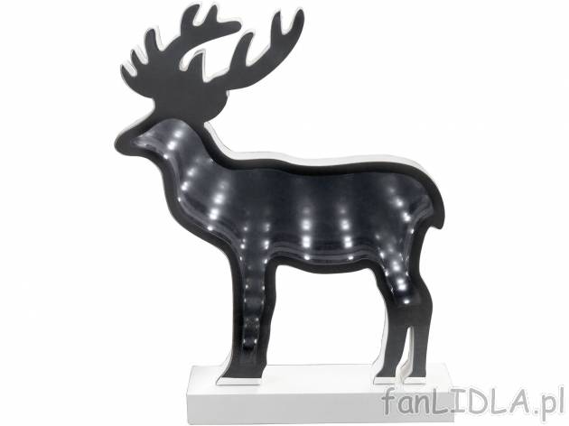 Dekoracja LED Melinera, cena 29,99 PLN 
- obustronny efekt dekoracyjny 3D, uzyskiwany ...
