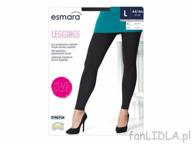 Legginsy Esmara, cena 19,99 PLN za 1 para 
- z miękkiego, pojedynczego jerseyu
- ...