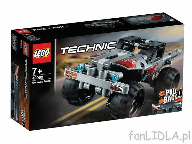 Klocki LEGO 42090 Lego, cena 74,90 PLN  
-  Monster truck złoczyńców
Opis