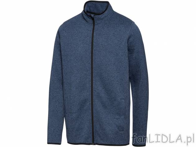 Bluza męska z polaru Crivit, cena 39,99 PLN 
- rozmiary: S-XL
- komfort i wygoda ...