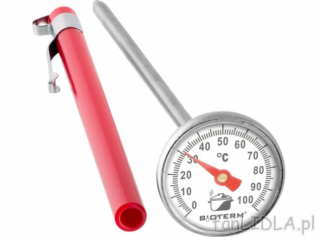 Uniwersalny termometr kuchenny Bioterm, cena 10,99 PLN 
- do kontroli temperatury ...