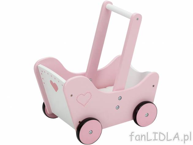 Wózek dla lalek Playtive, cena 89,90 PLN 
- przystosowane do lalek o maks. rozmiarze ...