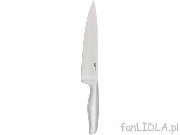 Nóż ze stali szlachetnej Ernesto, cena 24,99 PLN 
- przystosowany do mycia w zmywarce
Opis

- ...