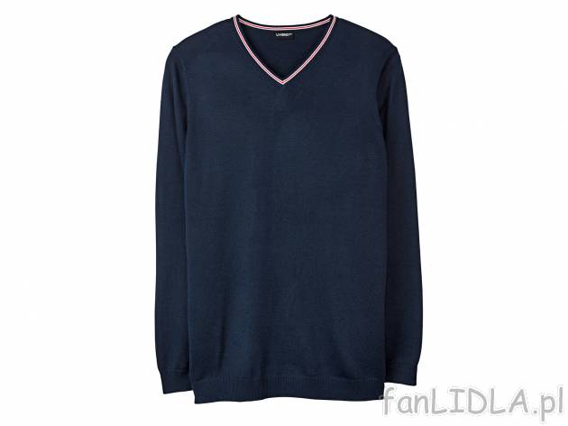 Sweter , cena 34,99 PLN. Sweter z dekoltem w serek. 
- rozmiary: S-XXL (nie wszystkie ...