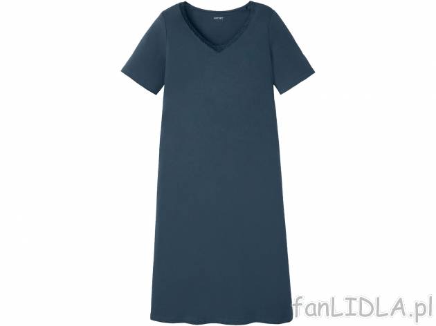 Koszula nocna damska Esmara, cena 29,99 PLN 
- rozmiary: S-XL
- 100% bawełny
Dostępne ...