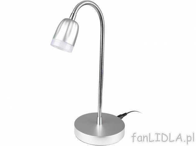 Lampka biurkowa LED Livarno, cena 32,99 PLN 
- 9 energooszczędnych diod LED o ...