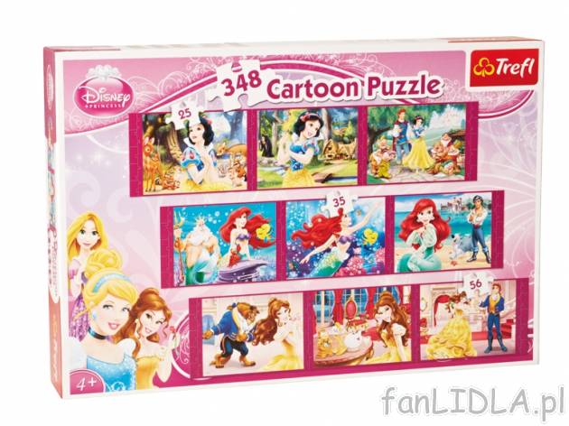 Cartoon Puzzle , cena 24,99 PLN za 1 opak. 
- 348 części 
- zestaw składa się ...