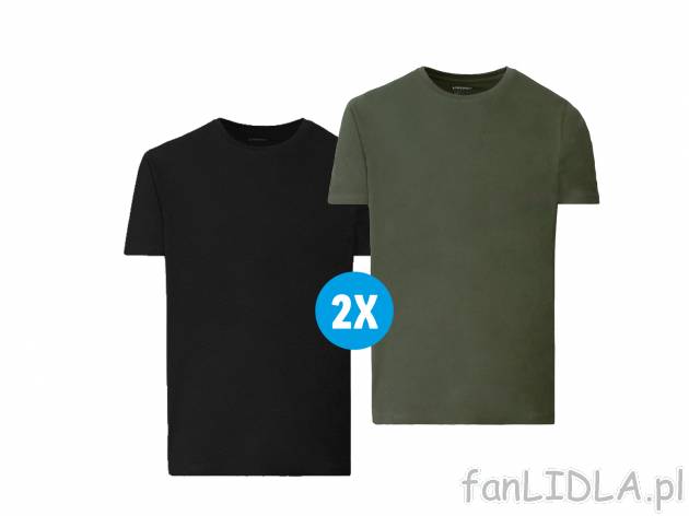T-shirt męski, 2 szt.* Livergy, cena 12,99 PLN 
* Artykuł dostępny wyłącznie ...